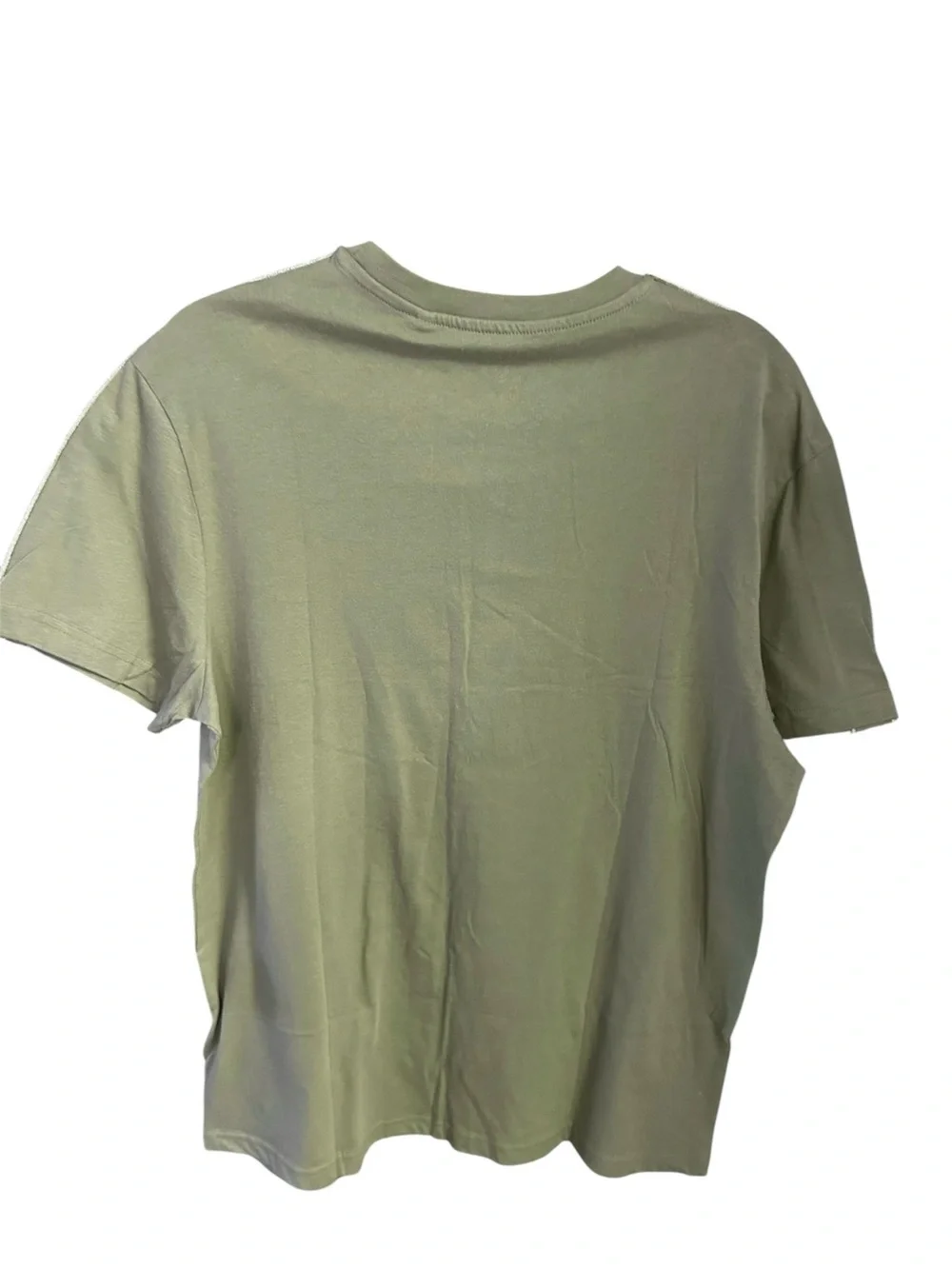 New Guess Denim Los Angeles Logo Tape Crew Neck Short Sleeve Bamboo Tee Size L - Picture 5 of 6